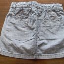 *jeans krilo h&m št. 122 ( mehki jeans, notranja regulacija pasu)