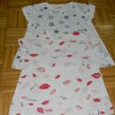 *2x majčka zara št. 122 - 2 eur/kos