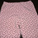 *umazano roza -  tople legice c&a št.128 - 3 eur