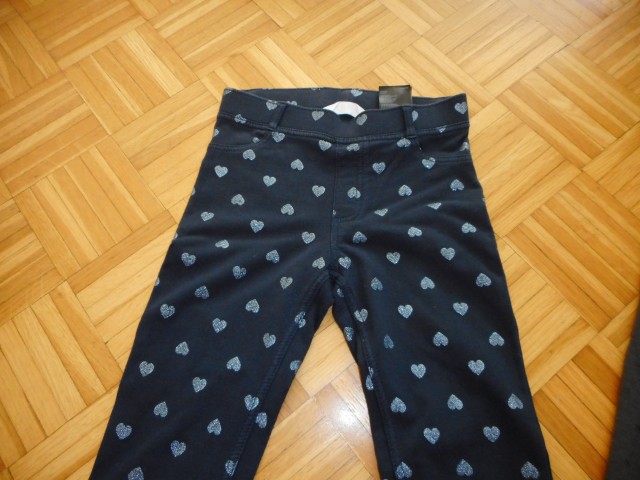 Tople hlače h&m št.134 - 4 eur