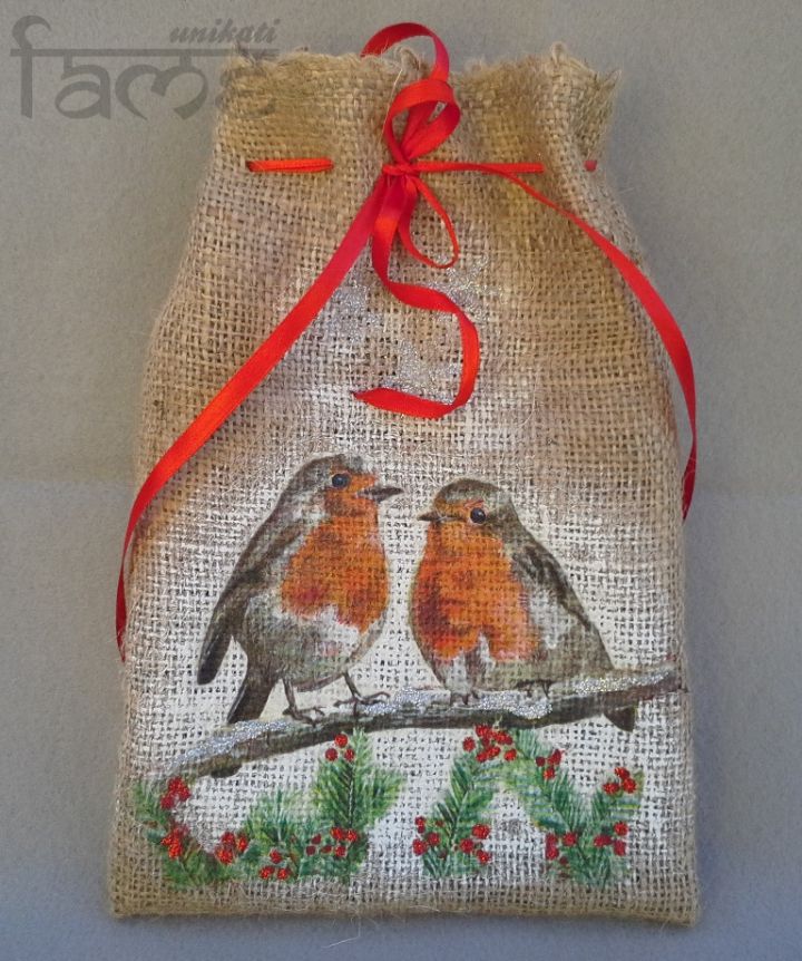 darila - darilna vrečka Ptički