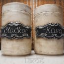 darila - dozi za sladkor in kavo *vintage* - IZDELAVA PO NAROČILU