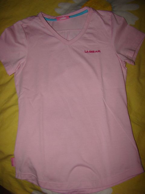 LA gear majica roza