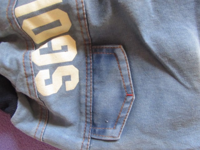 Harem / baggy jeans hlače 128  - foto