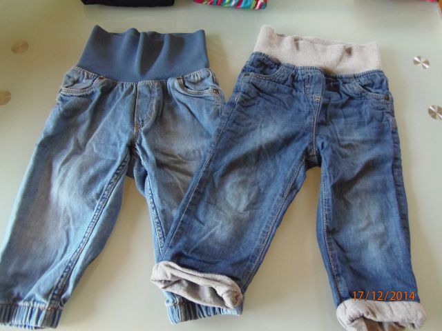 Podložene jeans hlače - 5€