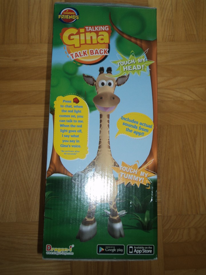 Govoreča žirafa Gina