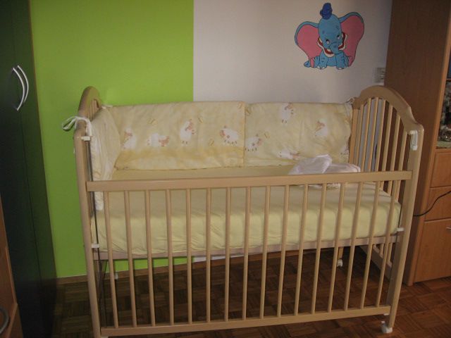 Postelja za dojenčka - komlet - foto povečava