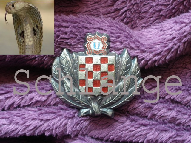 Croatian Treasure Guard cap insgnia
