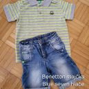 Benetton in blue seven