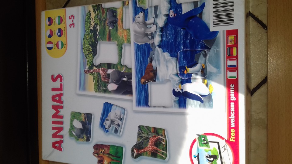 Puzzle od 3-5 let - foto povečava