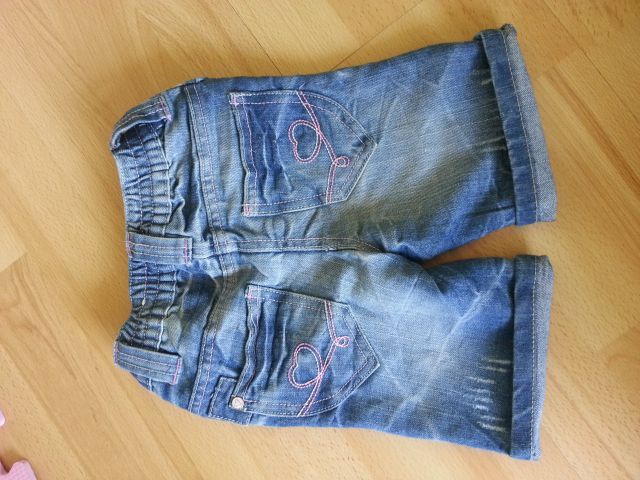 Bermuda jeans hlače 86/92, nove
