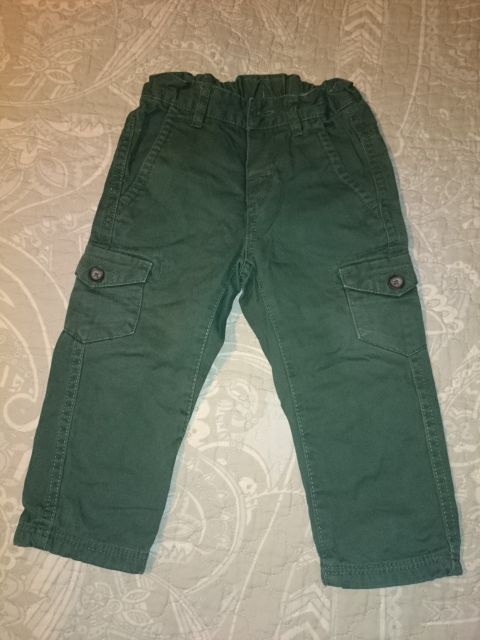 H&m zimske (podložene) hlače (lepo ohranjene)