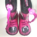 Ciciban dežni čevlji, motiv kužek, v roza barvi, št.22