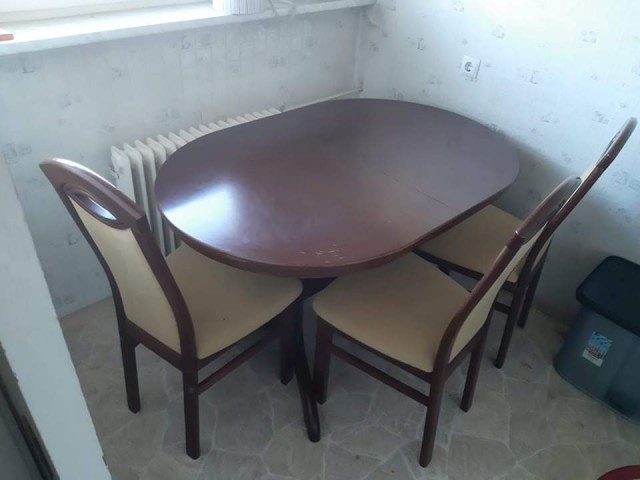 Komplet miza in stoli cesnja - foto