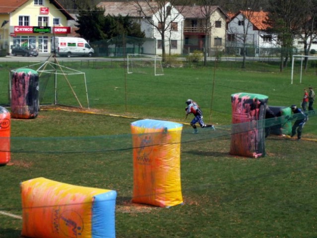 Paintball - Čakovec 5.4.2008 - foto