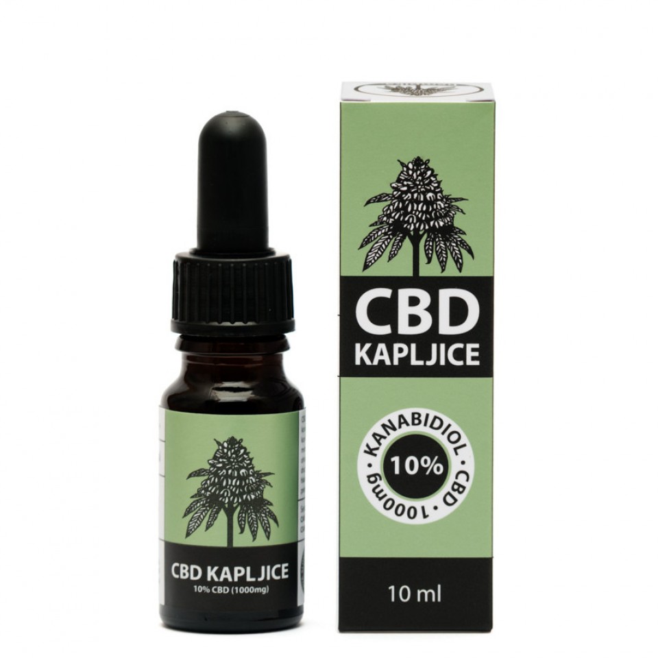 Prodam nerabljene 10 % cbd konopljine kapljic - foto povečava