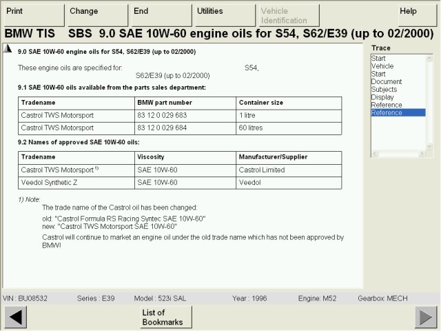 Olje - foto povečava