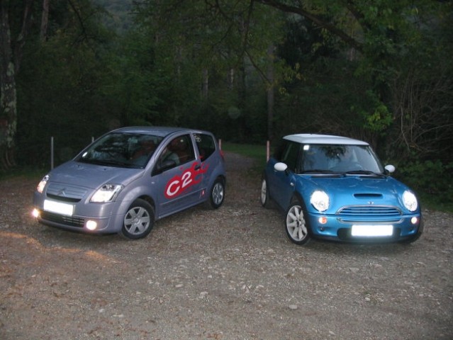  Citroën C2 1.1i SX & Mini Cooper S