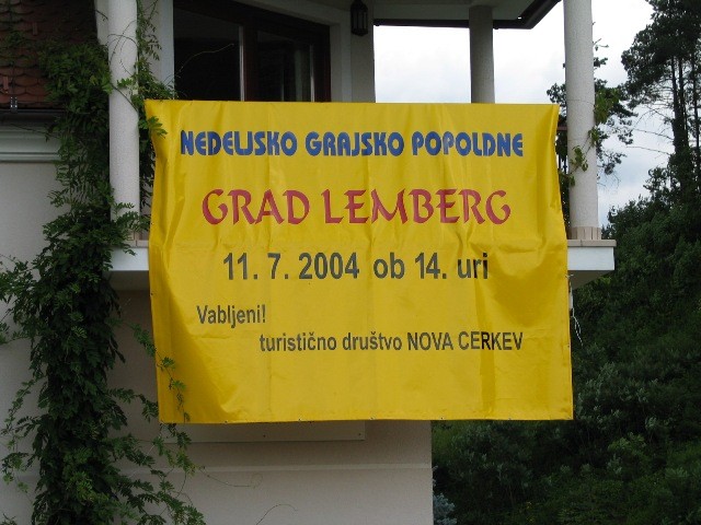 Grajska nedelja 2004 - grad Lemberg - foto povečava