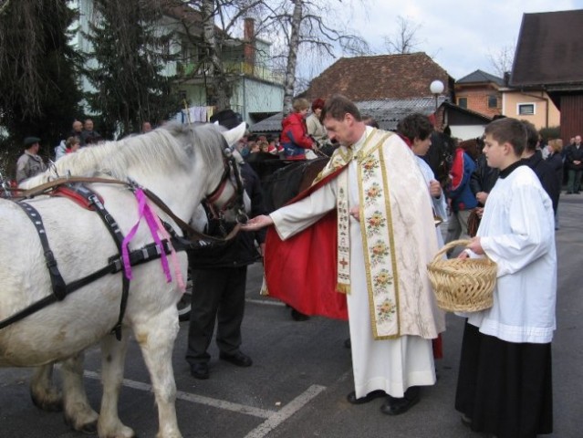 Blagoslov konj - Štefanovo 2006 - foto