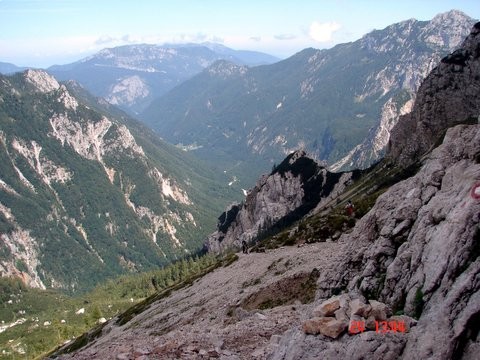 Okrešelj - Kamniško sedlo - foto povečava