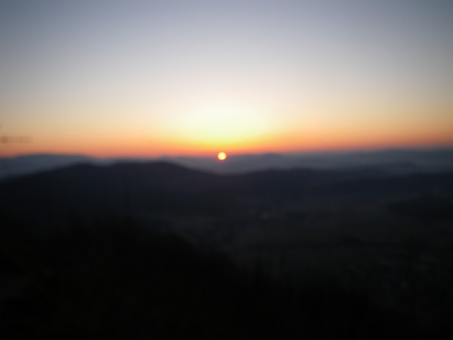 Šmarna Gora sončni vzhod 2X - foto