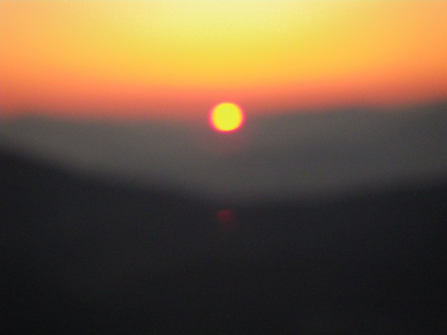 Šmarna Gora sončni vzhod 2X - foto