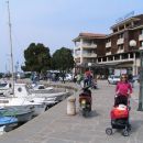 17. april - Izola, pred hotelom MARINA, kjer smo spali = in front of hotel MARINA where we