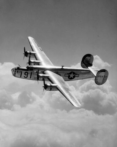 B-24 Liberator v kosu