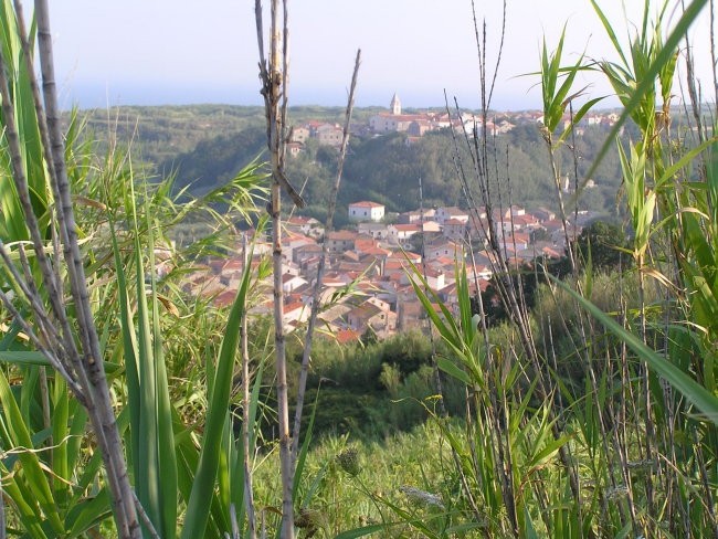 Susak - pogled na edini naselji na otoku
