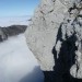 Previsna glava nad vrtoglavim prepadom severne stene Velike zelenice je hvaležen fotografs