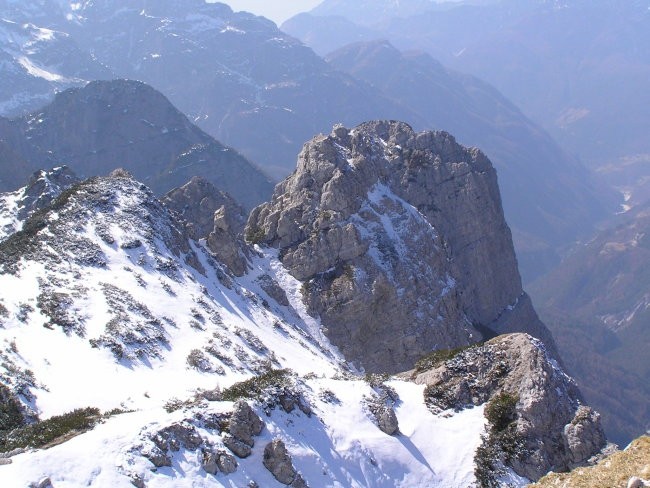 Torre Alba in dolina Dunja ( Val Dogna )