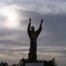 Sveti Frančišek - kip blagega svetnika na Sveti gori naj združuje ljudi in narode v miru !