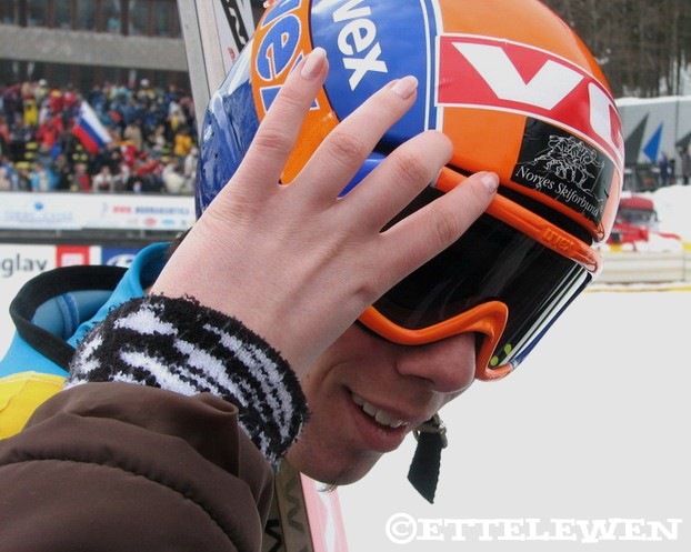 anders bardal... and my friend removing his goggles, lol