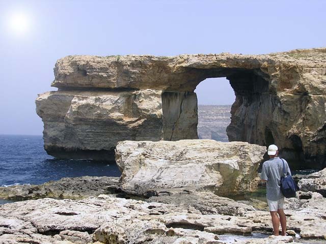 Azurno okno na otoku Gozo