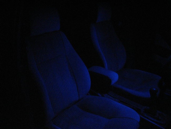 Blue interior - foto povečava