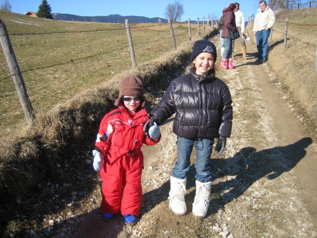 Moja prijateljica in jaz.