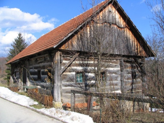 Stara lesena hiška
Zabukovje pri Trebelnem