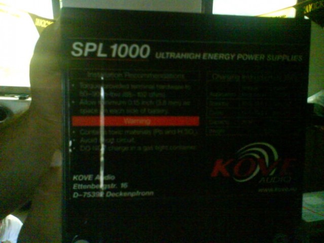 Kove audio SPL 1000 - foto