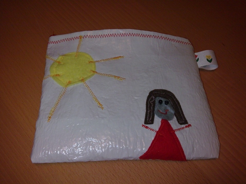 reciklirana vrečka - plastična torbica (front)