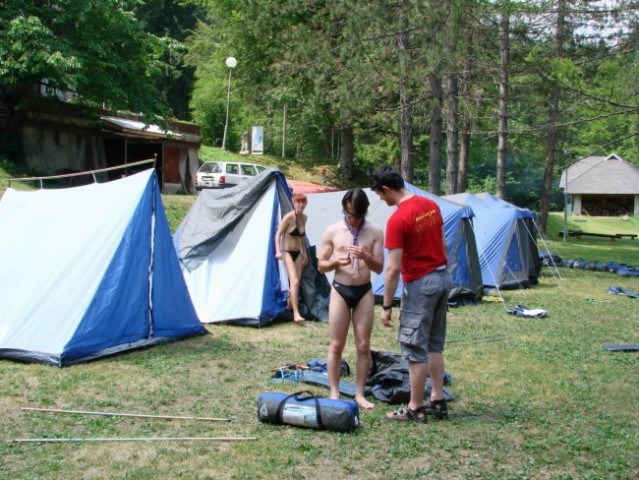 Pred CŠOD Bohinj