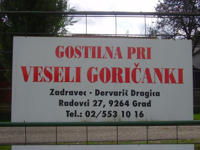 Gostilna pri veseli Goričanki