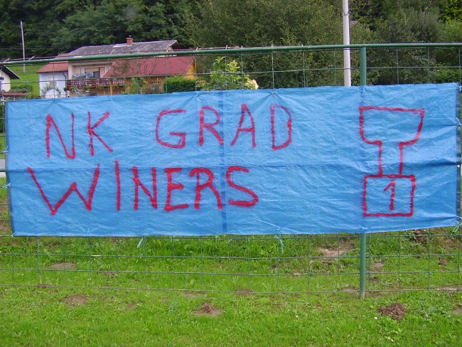 TRASPARENT NOGOMETNEGA KLUBA GRAD