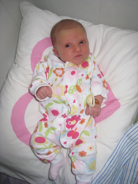 Naša prinčipeska Liza - prvi mesec - foto