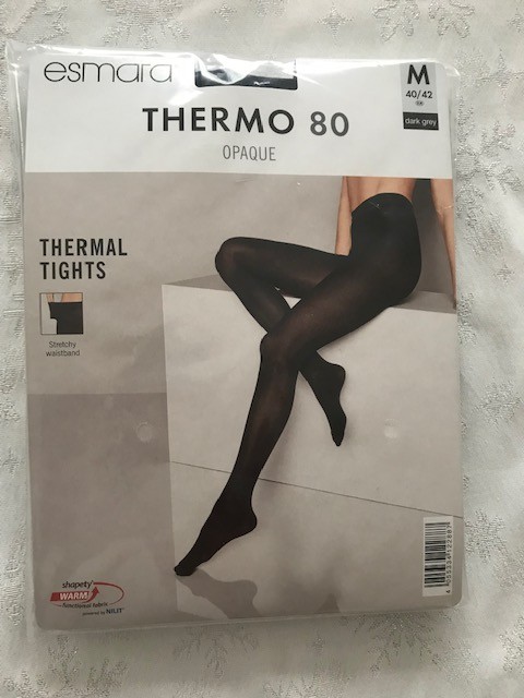 Termo hlačne nogavice, z Lycro, velikost M 40-42, črne, 5€