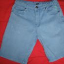 Modre kr. hlače, Y.F.K.  146, regulacija v pasu, 2€