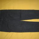 temno modre kavbojke h&m slim stretch, 140, z regulacijo v pasu, 3€