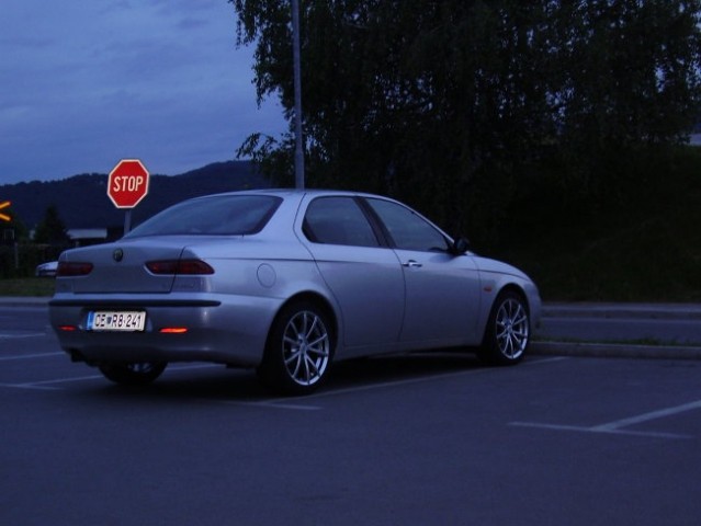 Moja bivša Alfa 156 - foto