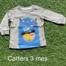 Carters 3 mes 3€