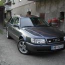 My Audi S4 front (its a quattro, 4wd rules)...:-) ... the S goes for sport, its a tight co